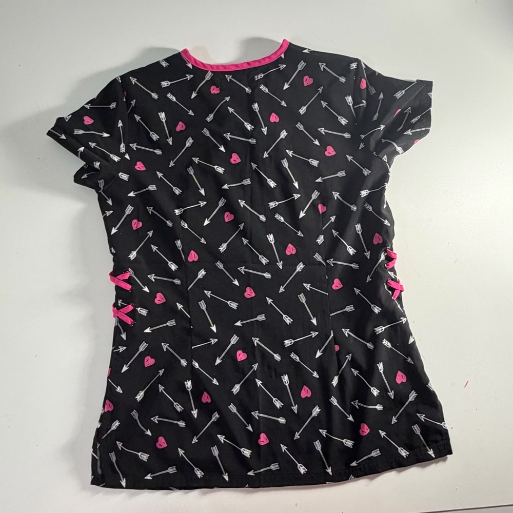 Lot of 3 Koi Betsey Cherokee Medical Scrub Tops Nursing Sz XS - Picture 3 of 11